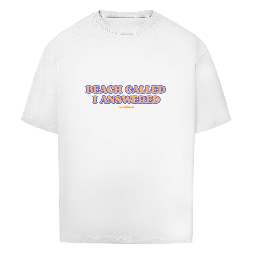 "BEACH CALLED" Oversize T-Shirt