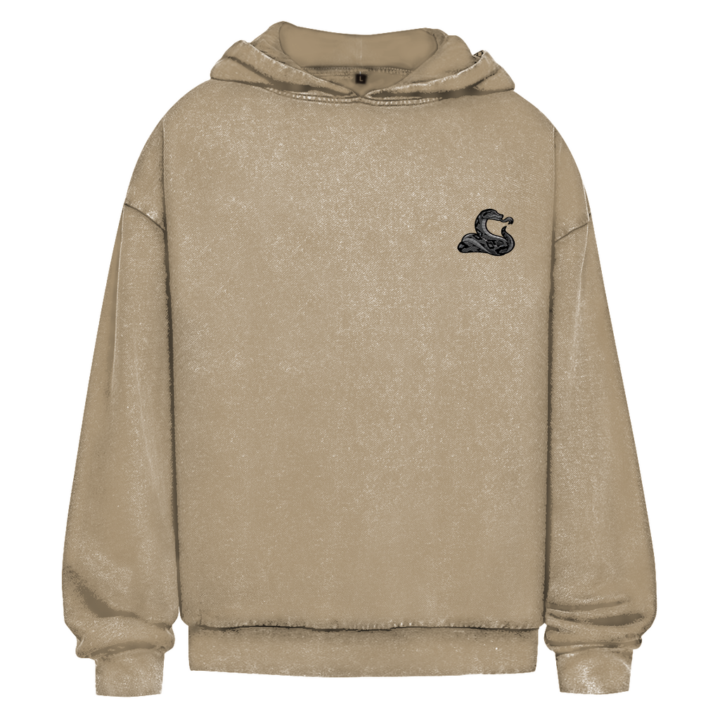Oversize Washed Hoodie Urban Python