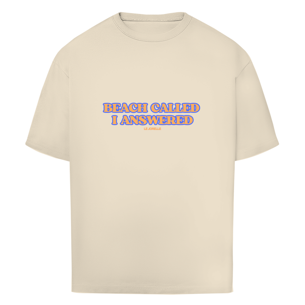 "BEACH CALLED" Oversize T-Shirt