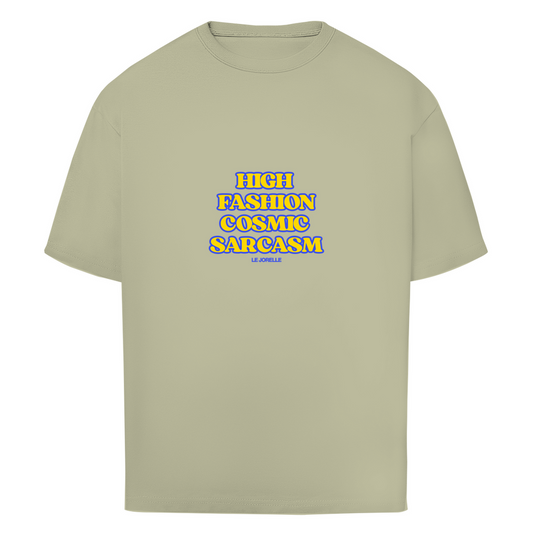 "COSMIC SARCASM" Oversize T-Shirt