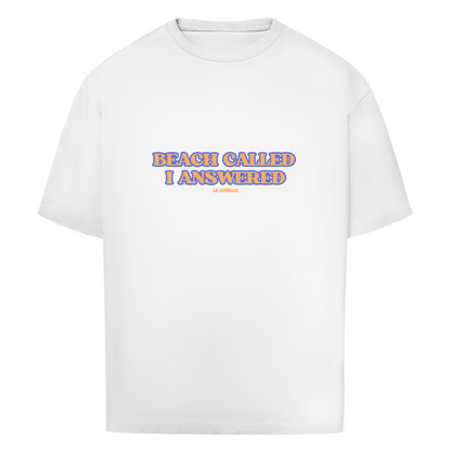 "BEACH CALLED" Oversize T-Shirt