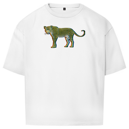 Oversize T-Shirt Leopard Heat