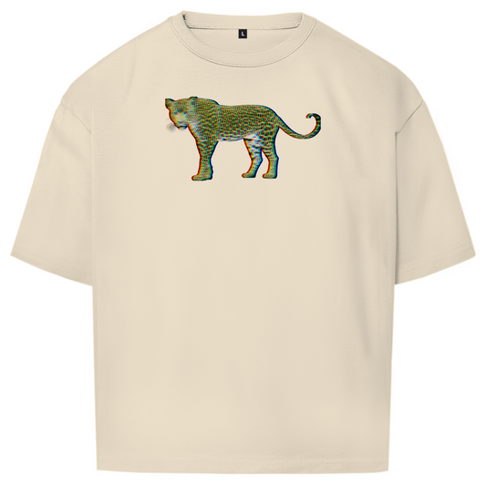 Oversize T-Shirt Leopard Heat