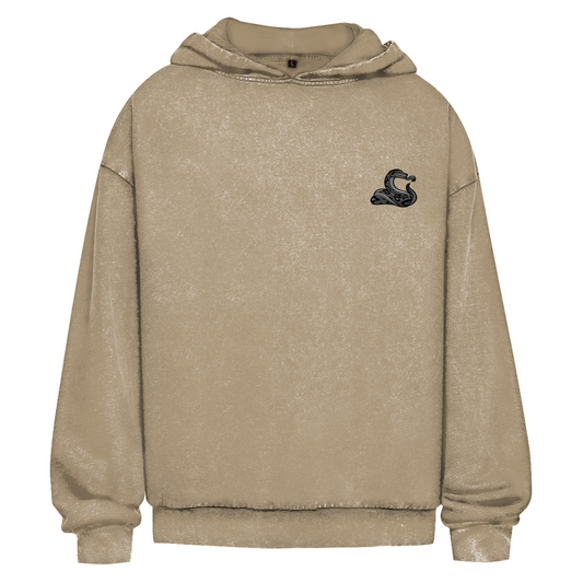 Oversize Washed Hoodie Urban Python
