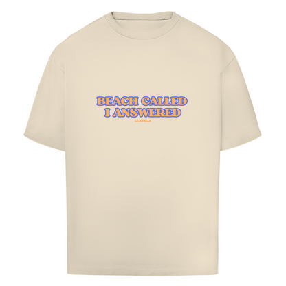 "BEACH CALLED" Oversize T-Shirt