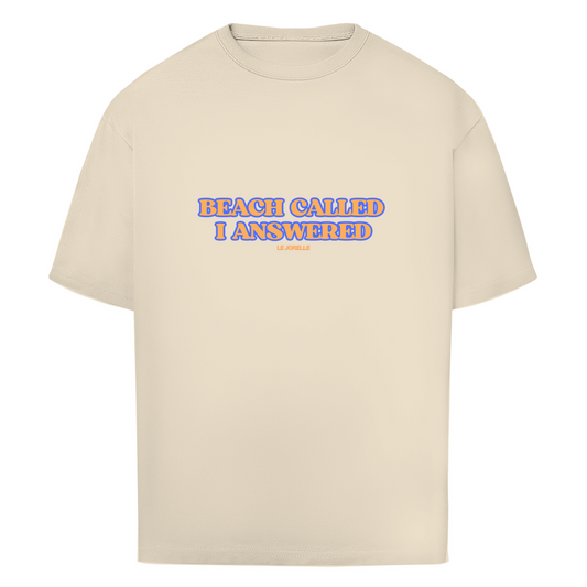 "BEACH CALLED" Oversize T-Shirt